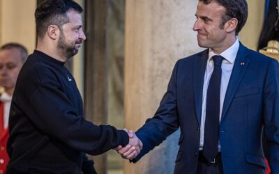 Guerra in Ucraina: Emmanuel Macron annuncia la consegna a Kiev di un sistema di difesa terra-aria di fabbricazione franco-italiana.