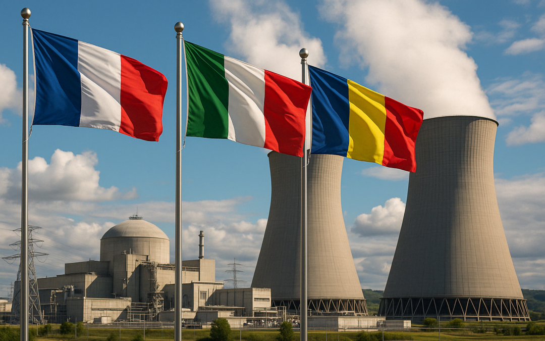 Un nuovo impulso europeo all’energia nucleare: Francia, Italia e Romania guidano un progetto strategico